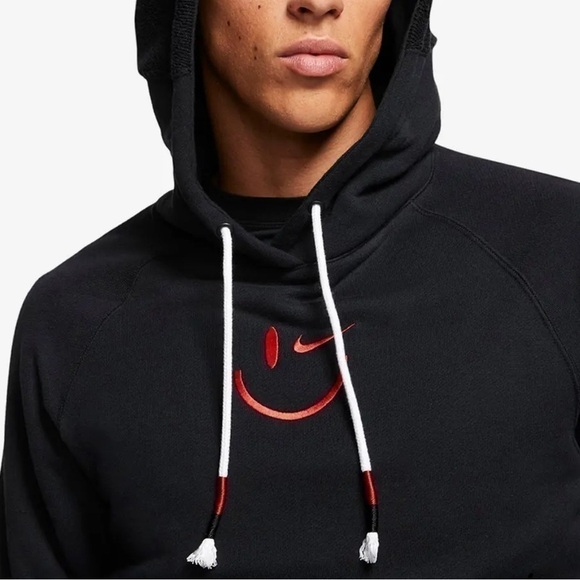 Nike DNA Basketball Hoodie Black Solid Pullover Active AT3273-010 Men’s Size XL - Picture 2 of 12